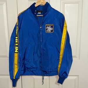 Michelin Blue and Yellow Men's Windbreaker